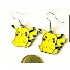 Pokemon picachu Charm Earring